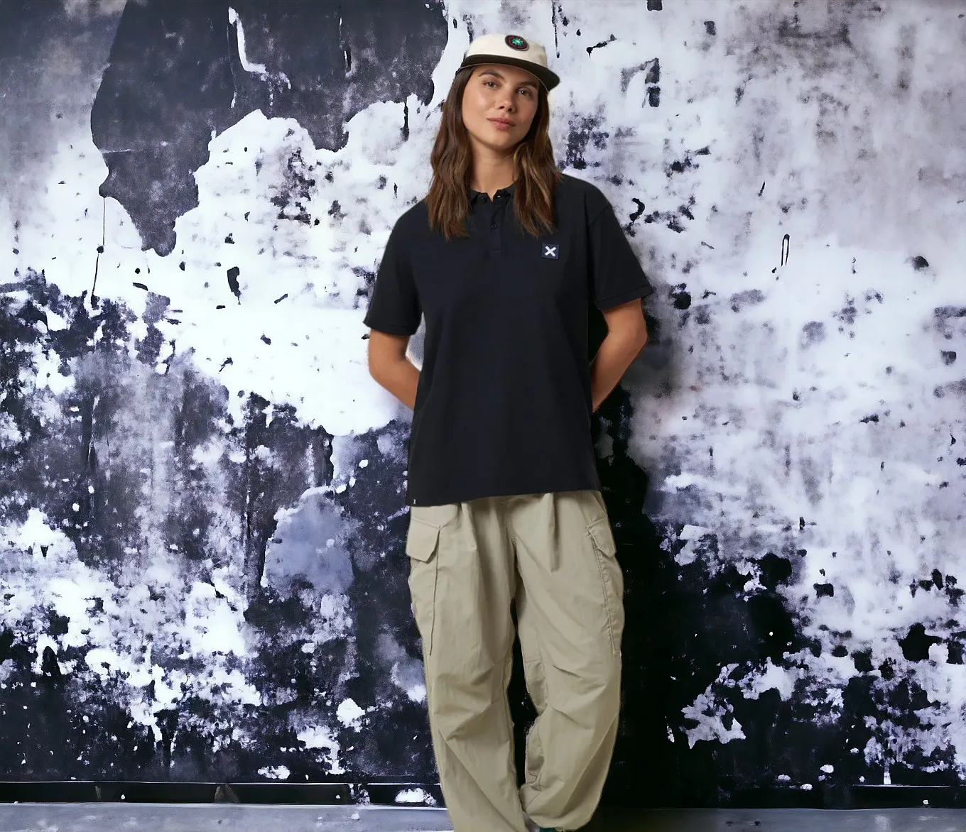 Blue Banana Brand – Polo black Nature