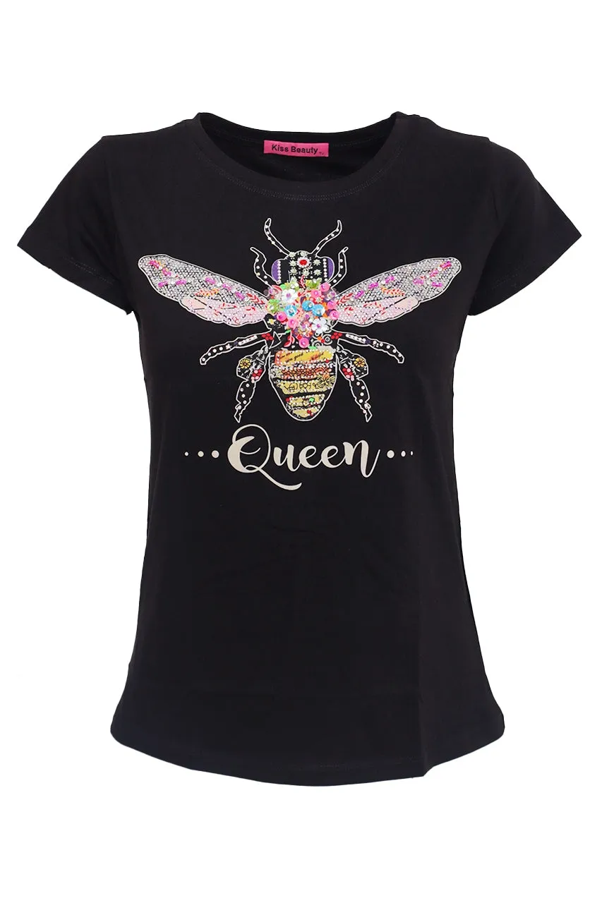 Blusa Diseño Abeja Kiss & Love 6601