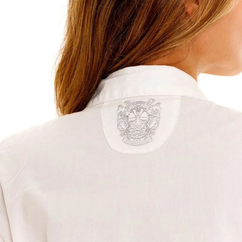 Camisa Manga Corta Denim Para Mujer Girbaud