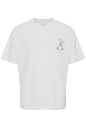 Camiseta !Solid Imre Off White
