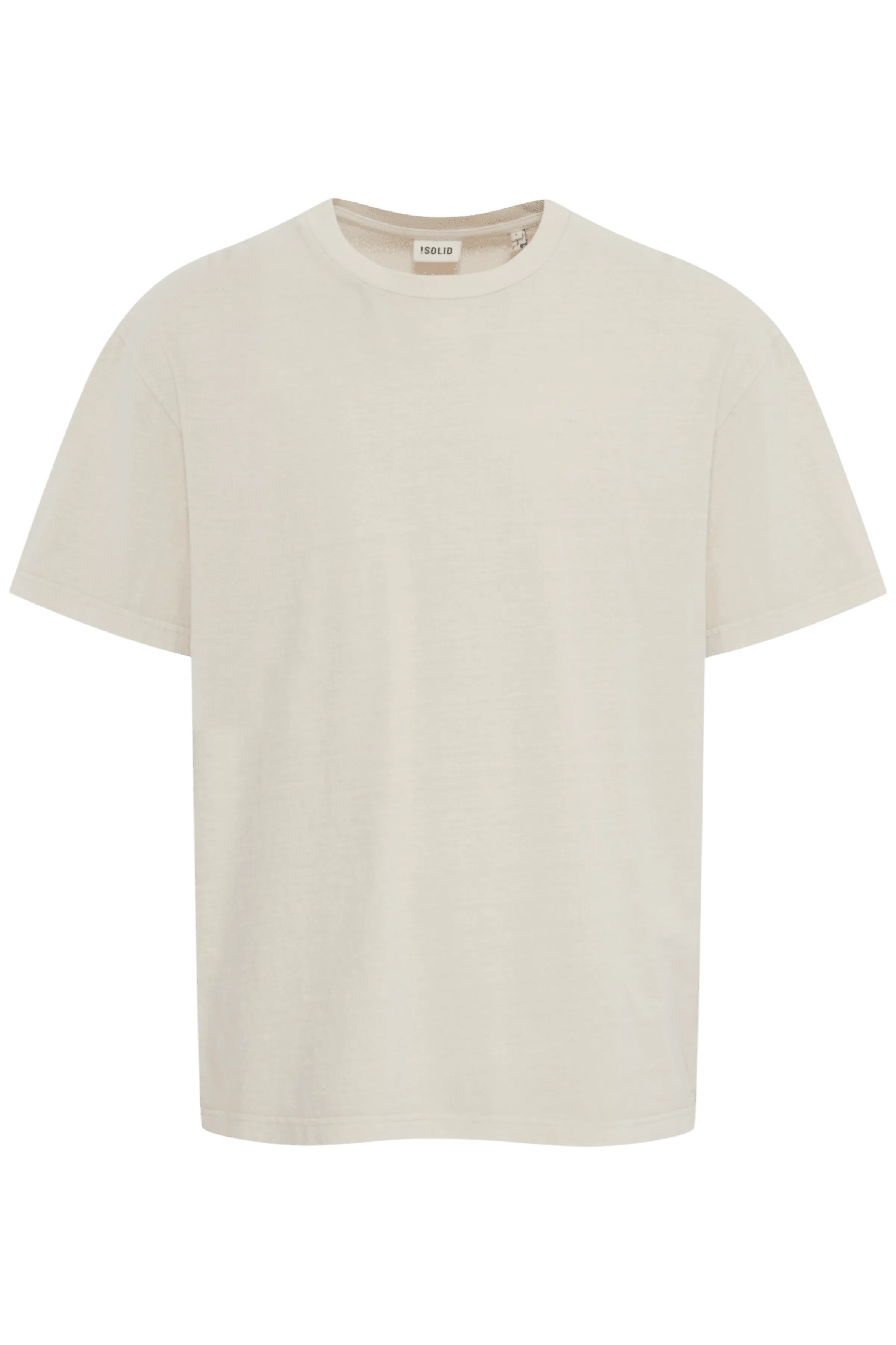Camiseta !Solid Ismael Oatmeal