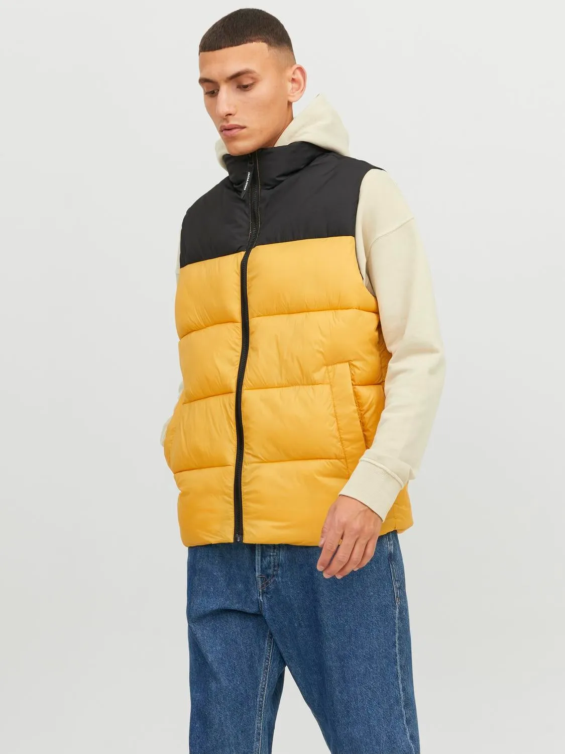 Chaleco acolchado | Amarillo intermedio | Jack & Jones®