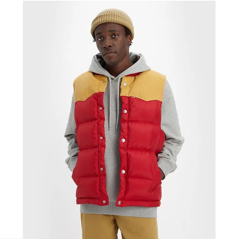 Chaleco Rojo Levis Western Super Puffer Rhythmic Red S