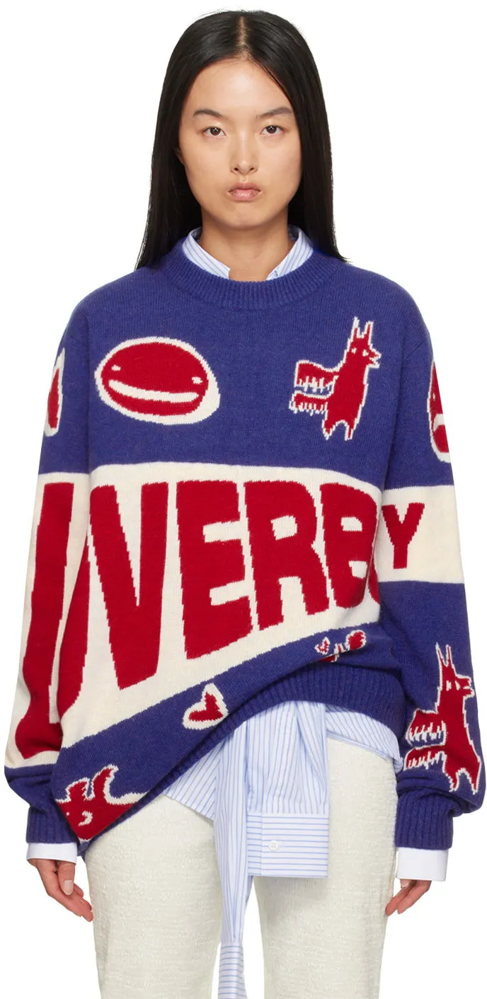 Charles Jeffrey Loverboy Logo Sweater