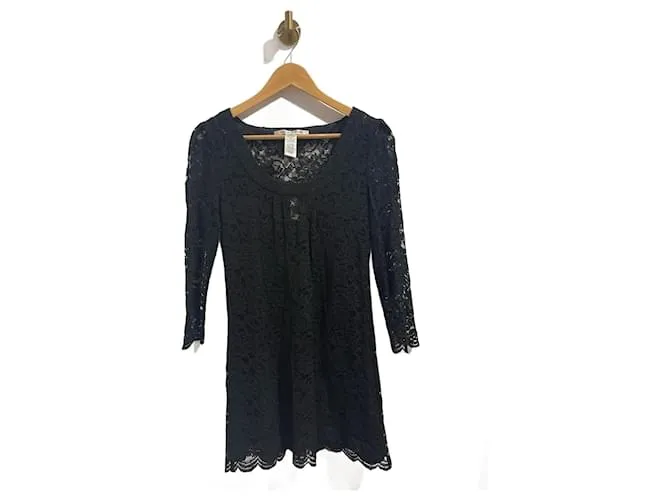 DIANE VON FURSTENBERG Vestidos T.Internacional M Sintético Negro 