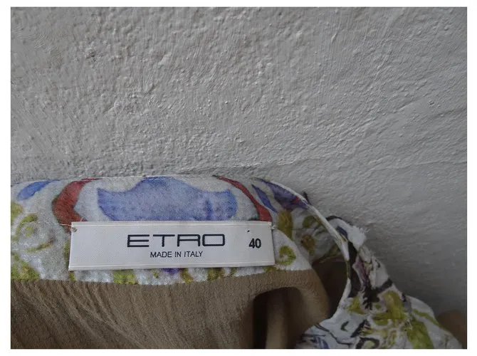 Etro Vestidos Multicolor 