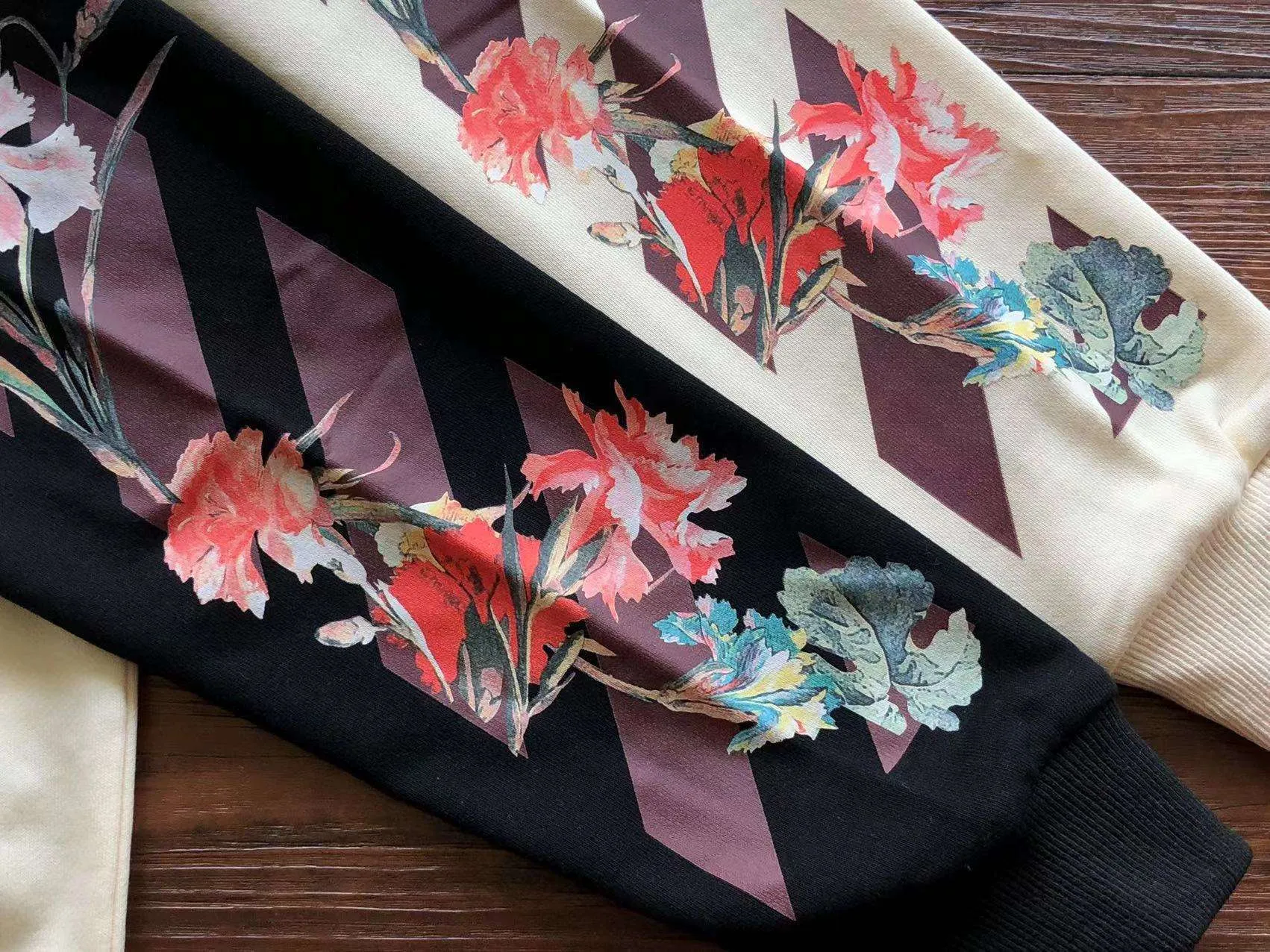 Jersey de Punto Off-White flower