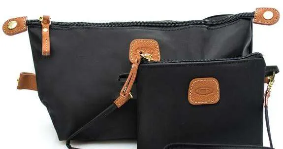 Lote mixto Bric's BOLSA DE LAVADO - BOLSA DE COSMÉTICOS - MALETÍN - BOLSA DE COMPRAS GRANDE Y MEDIANA