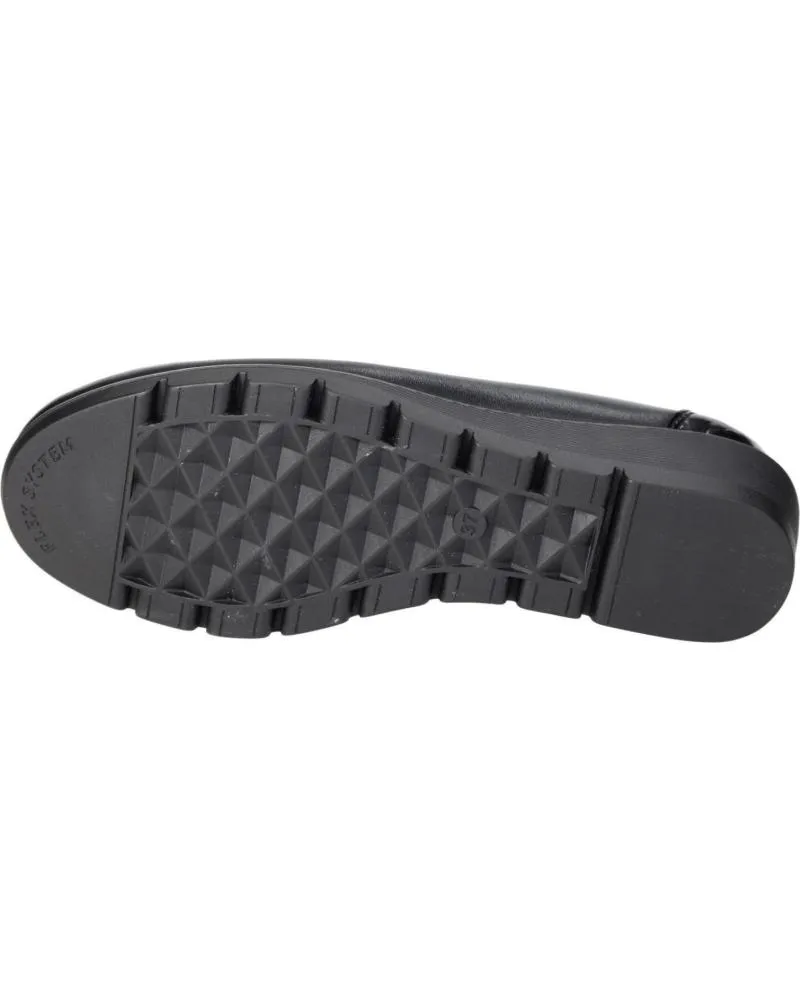 Mocasines de Mujer D`CUTILLAS 77212 NEGRO