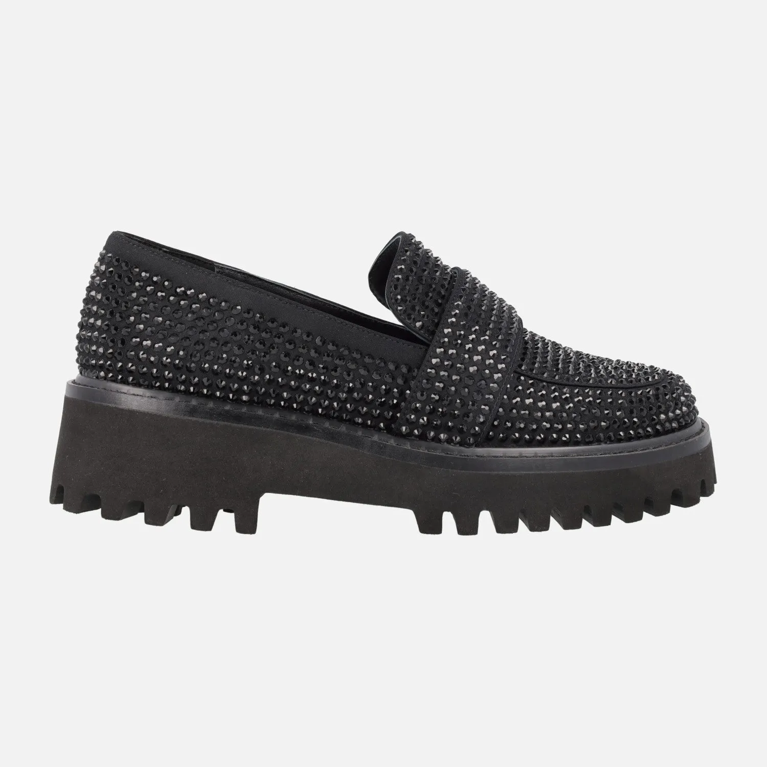 Mocasines joya con cobertura de strass Elda by Bives