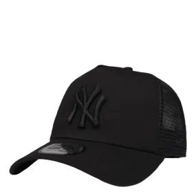 New Era Clean Trucker Yankees Blk/blk Black