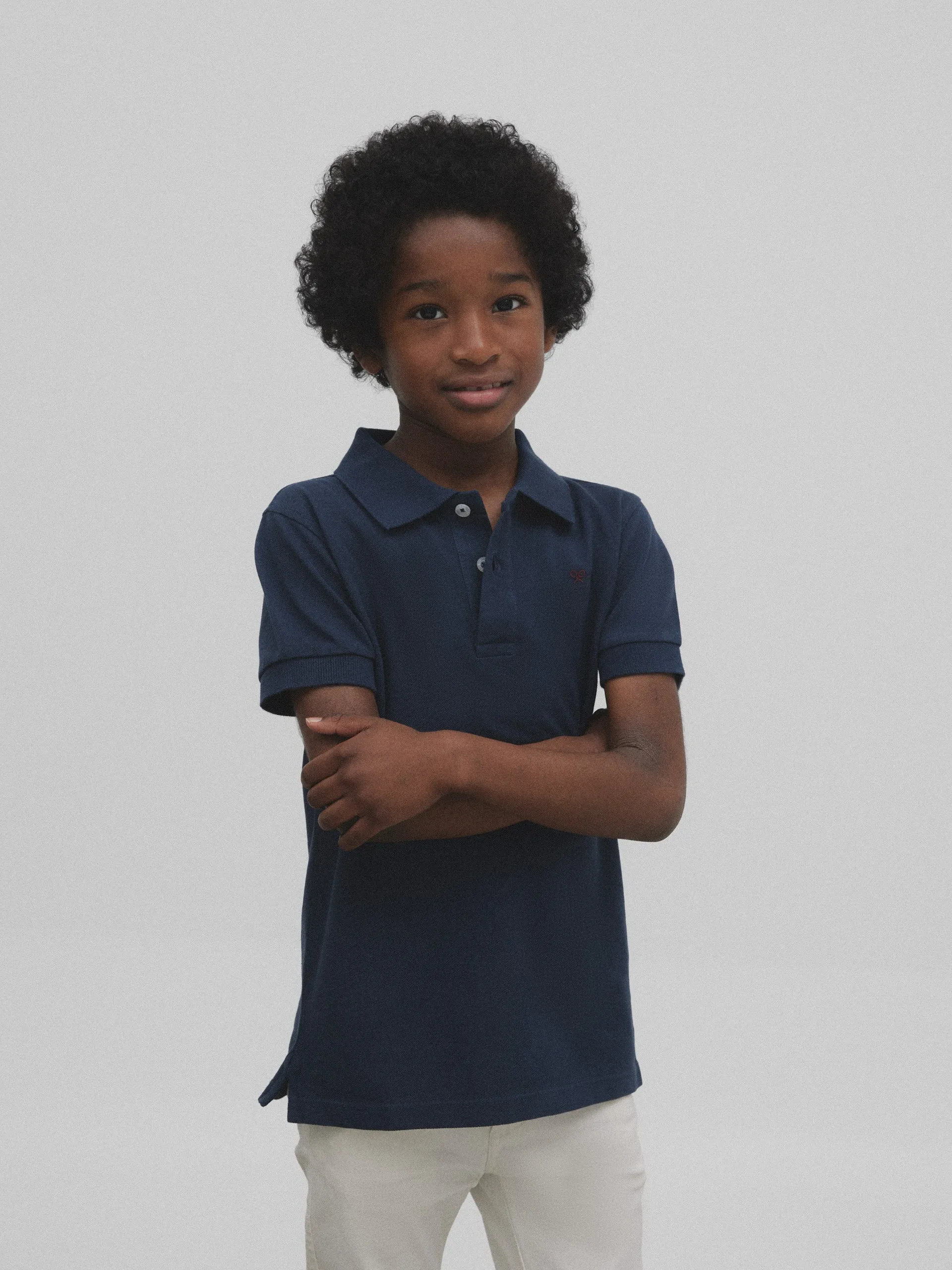 Polo kids clasico miniraqueta navy blue