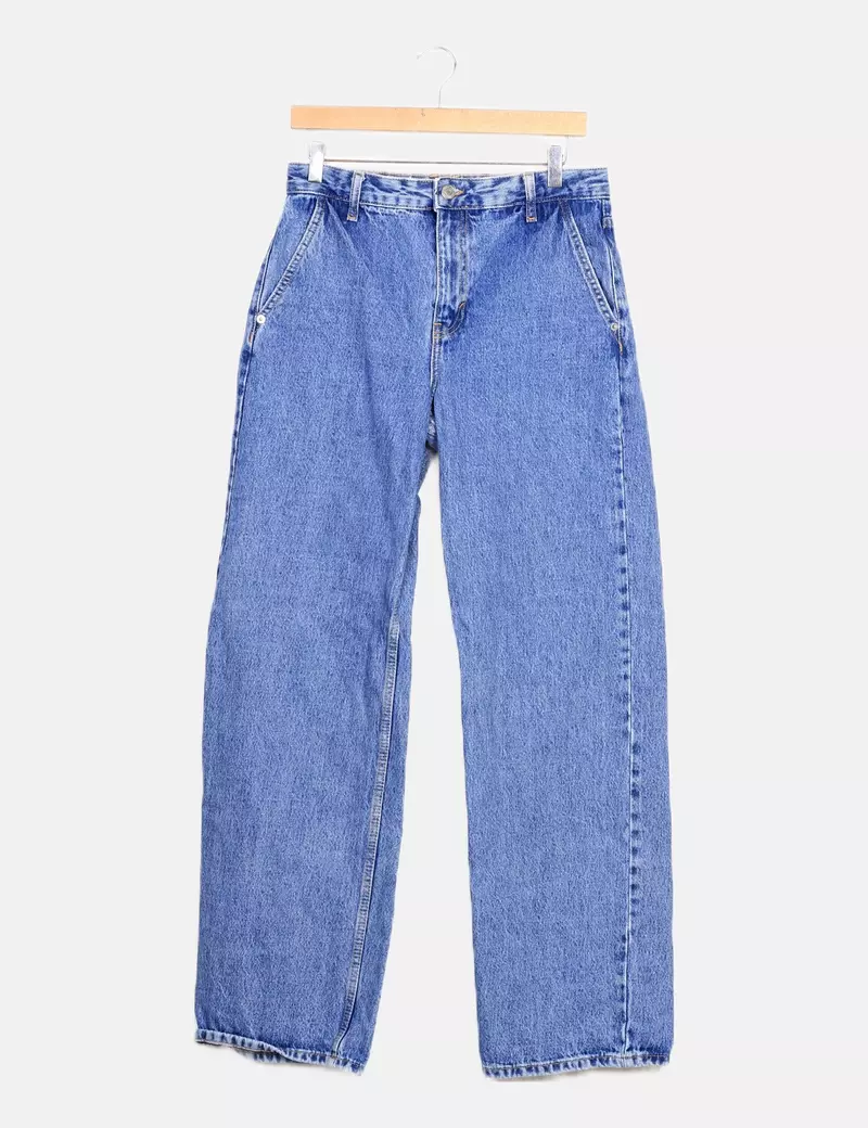 Pull&Bear Jeans denim azul deslavado