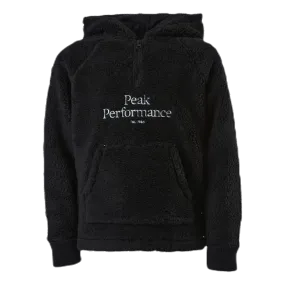 Rendimiento máximo Junior Original Pile Half Zip Hoodie Black