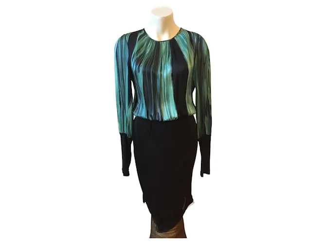 ROBERTO CAVALLI Vestidos T.fr 36 SINTÉTICO Negro 