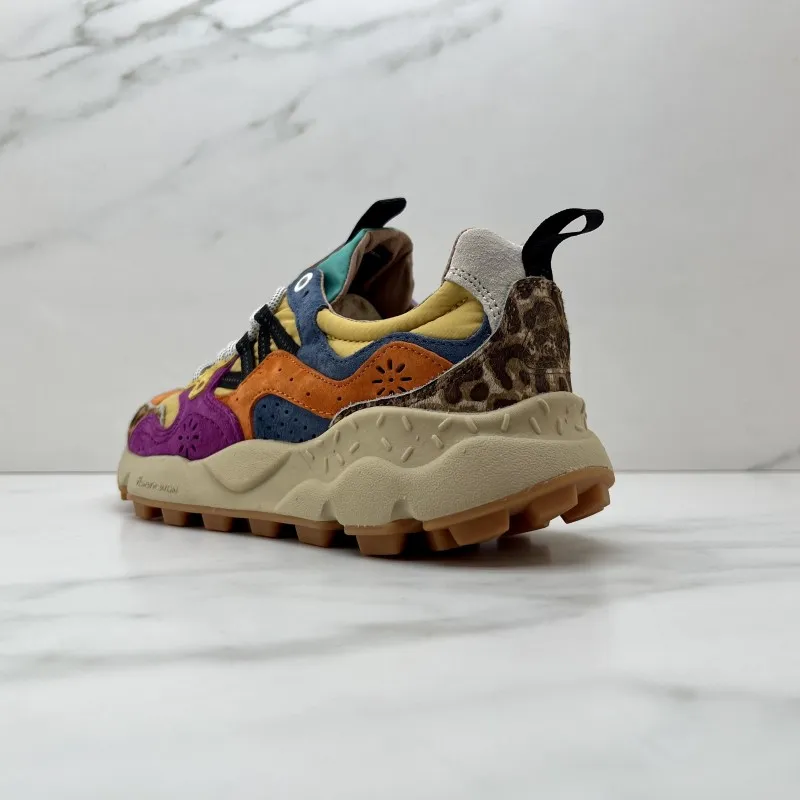 SNEAKER mostaza mora leo