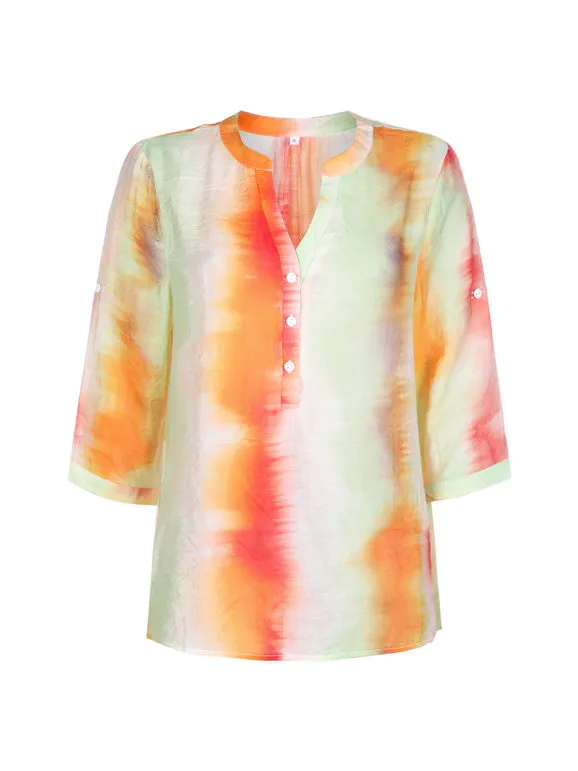 Solada Blusa ligera de mujer multicolor