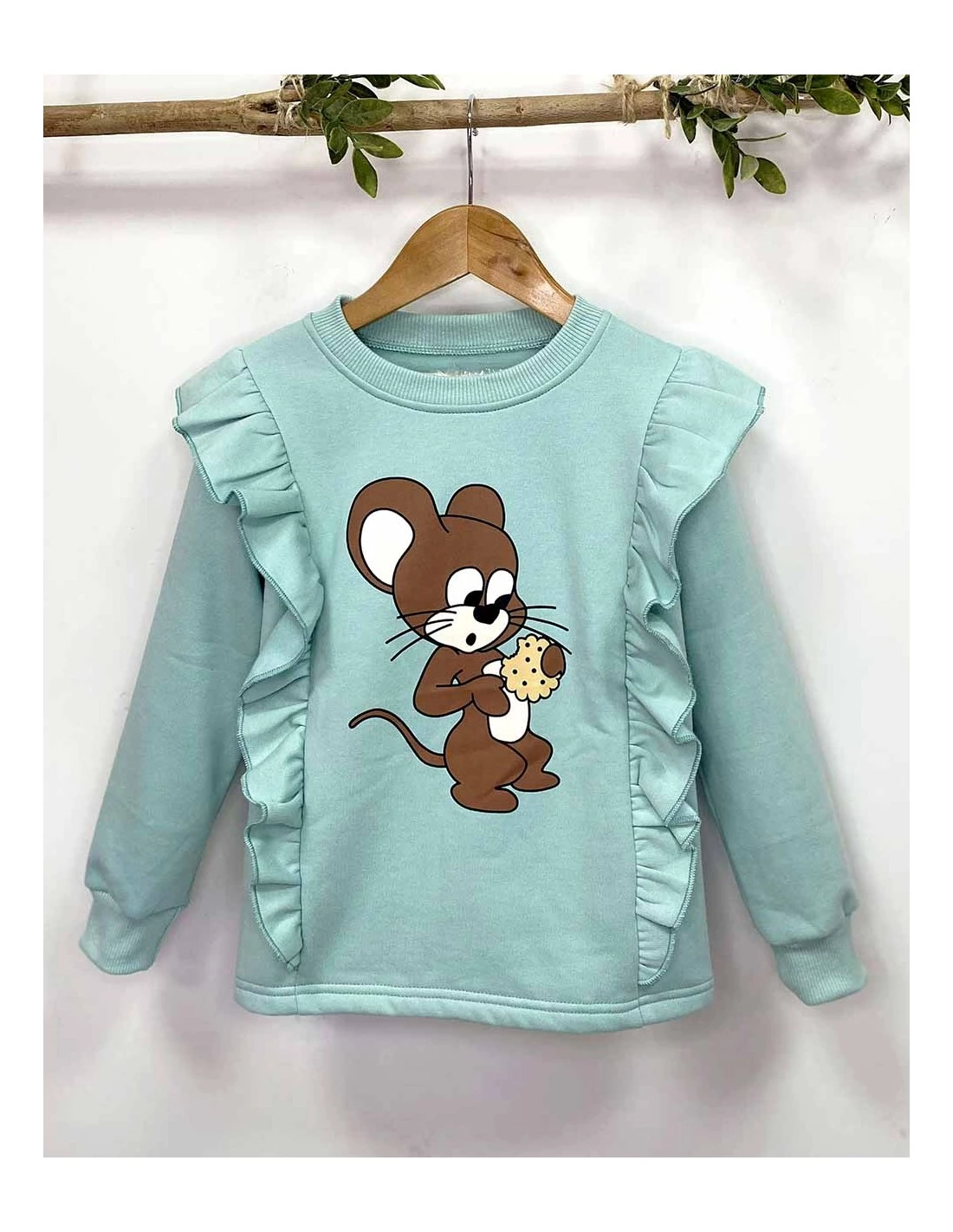 Sudadera Niña Volante Mon Petit Raton R480117