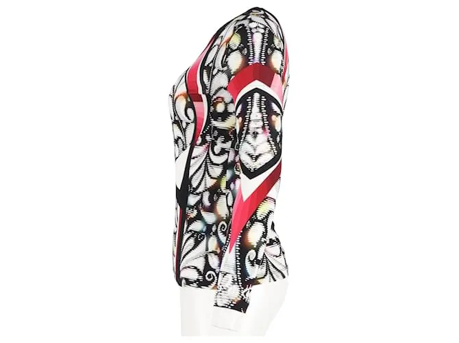 Top de manga larga estampado Peter Pilotto en viscosa multicolor 