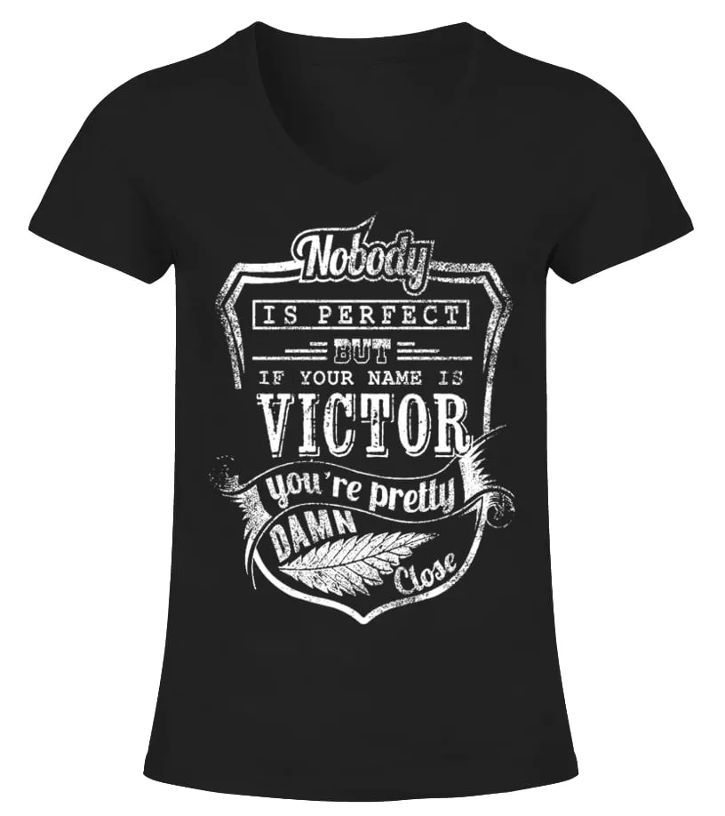 VICTOR Camiseta cuello pico Mujer