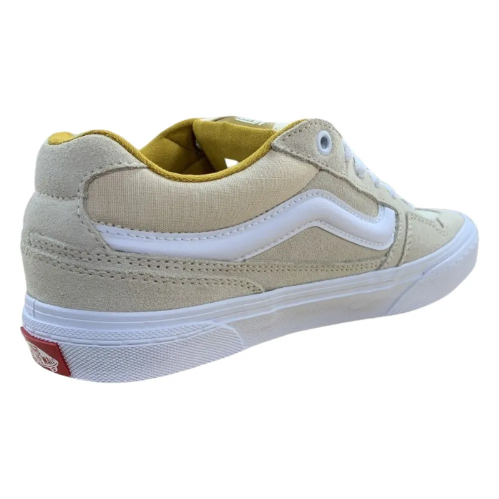 ZAPATILLAS VANS CALDRONE RETRO CREMA BRULE GOLD VN0A2Z4AD7D1 SNEAKER MUJER